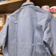 画像8: DEAD STOCK 1980’s Key S/S Chambray Shirt　Size M