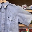 画像5: DEAD STOCK 1980’s Wrangler S/S Chambray Western Shirt　Size S