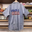 画像1: DEAD STOCK 1970's Enco S/S Chambray Shirt　Size X LARGE