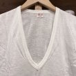 画像2: DEAD STOCK 1970's BVD V Neck Solid Tee #11　Size MEDIUM