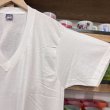 画像7: DEAD STOCK 1980's BVD V Neck Solid Tee #12　Size L