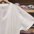 画像4: DEAD STOCK 1980's JC Penney V Neck Solid Tee #15　Size 40 (4)