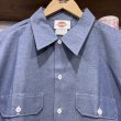 画像2: DEAD STOCK 1980's Dickies S/S Chambray Shirt　Size X-LARGE (2)