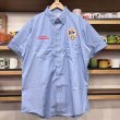 画像1: DEAD STOCK 1980's RIVERSIDE Miller Lite S/S B/D Work Shirt　Size 17 1/2