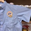 画像5: DEAD STOCK 1980's RIVERSIDE Miller Lite S/S B/D Work Shirt　Size 17 1/2