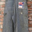 画像16: DEAD STOCK 〜50’s DRUM MAJOR Hickory Overall　Size W39 L31