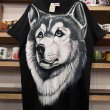 画像6: DEAD STOCK 1990’s Made At The Beach Wolf Print Tee　Size L (6)