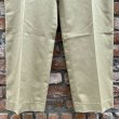 画像6: DEAD STOCK 1975's US ARMY COTTON/POLY Chino Trousers　Size W42 L33