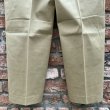 画像10: DEAD STOCK 1975's US ARMY COTTON/POLY Chino Trousers　Size W42 L33