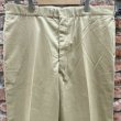 画像2: DEAD STOCK 1975's US ARMY COTTON/POLY Chino Trousers　Size W42 L33