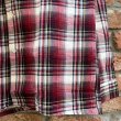 画像6: DEAD STOCK 1960's TOWNCRAFT Print Flannel Shirt　Size M (6)