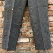 画像7: DEAD STOCK 1940’s Roomy Richard Black Chambray Pants　Size W32 L32 (7)