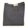 画像1: DEAD STOCK 1940’s Roomy Richard Black Chambray Pants　Size W32 L32