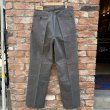 画像10: DEAD STOCK 1940’s Roomy Richard Black Chambray Pants　Size W32 L32