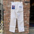 画像7: DEAD STOCK 1990’s UNIVERSAL OVERALL White Painter Pants　Size W32 L34