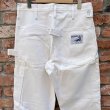 画像9: DEAD STOCK 〜80’s GENTAUR Double Knee White Painter Pants　Size W32 L33