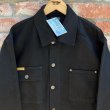 画像2: New PRISON BLUES Denim Yard Coat Black