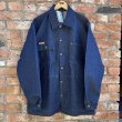 画像1: New PRISON BLUES Denim Yard Coat Rigid