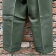 画像19: DEAD STOCK 〜50's Days Whipcord Work Pants　Size W34 L30 (19)