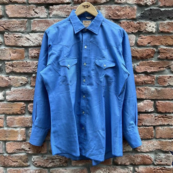 画像1: DEAD STOCK 1980's MILLER L/S Western Shirt　Size 15 1/2-32 (1)