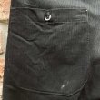 画像15: DEAD STOCK 1960’s 2-Tuck Black Cotton Pants　Size W29 L27