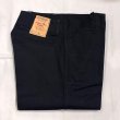 画像1: DEAD STOCK 1950's SUPERIOR Frisco Style Black Work Pants　Size・W29 L32 (1)