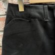 画像4: DEAD STOCK 1940's SUPERIOR Frisco Style Black Work Pants　Size・W28 L32