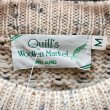 画像3: DEAD STOCK 1990's Quill’s Woolen Market Fisherman Sweater　Size M (3)