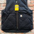 画像6: 新品 Carhartt Duck Vest Black　Size L