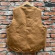 画像12: DEAD STOCK 1970's Carhartt Brown Duck Boa Vest　Size XL