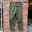 画像9: DEAD STOCK 1972's US Military OG-107 Utility Trousers　Size W35 L32 (表記 W36 L33) (9)