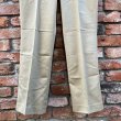 画像8: DEAD STOCK 1980’s THOMPSON Cotton Slacks　Size W36 L30 (8)