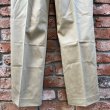 画像13: DEAD STOCK 1980’s THOMPSON Cotton Slacks　Size W36 L30 (13)