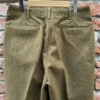 画像10: DEAD STOCK 1935’s US Military Wool Trousers　Size W33 L31.5 (10)