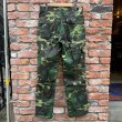 画像9: DEAD STOCK 1980's FIVE BROTHER Woodland Camo Pants　Size W33 L31 (9)