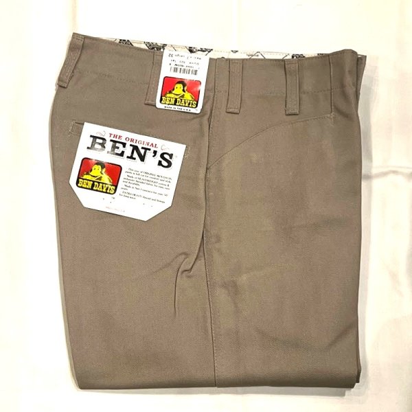 画像1: DEAD STOCK 1990's BEN DAVIS Work Pants MADE IN USA　Size W29 L32 (1)