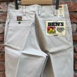 画像10: DEAD STOCK 1990's BEN DAVIS Work Pants MADE IN USA　Size W31 L32 (10)