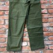 画像10: DEAD STOCK 1960's US Military OG-107 Utility Trousers　Size W29 L33 (表記 W30 L33) (10)