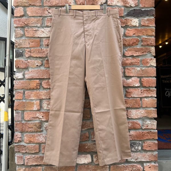 画像1: DEAD STOCK 1980’s Wrangler Slacks　Size W36.5 L30 (表記W37) (1)