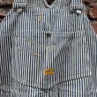 画像4: DEAD STOCK 1950’s CAN’T BUST’EM Hickory Overall　Size W49 L32 (4)