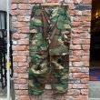 画像1: DEAD STOCK 1985's US Military Woodland Camo BDU Pants　Size MEDIUM-REGULAR (1)