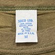 画像3: DEAD STOCK 1980's SEICO Solid Tee　Size M (3)