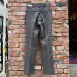 画像11: DEAD STOCK 1980's Hospital Side Line Slacks　Size W32 L32 (11)