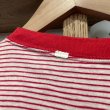 画像9: DEAD STOCK 〜70’s SPORTSWEAR Border Ringer Tee　Size M (9)