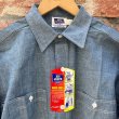 画像2: DEAD STOCK 1960’s BIG MURPH Chambray Shirt　Size・15 1/2 (2)