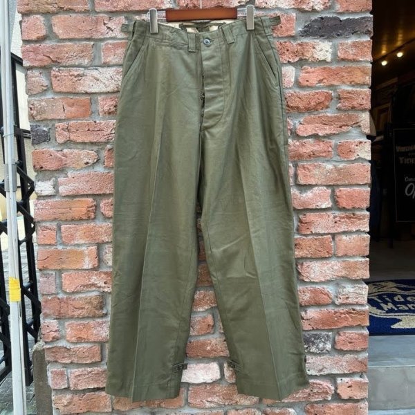 画像1: DEAD STOCK 1947's US ARMY M-45 Field Pants　Size W31 L30 (表記W30 L30) (1)