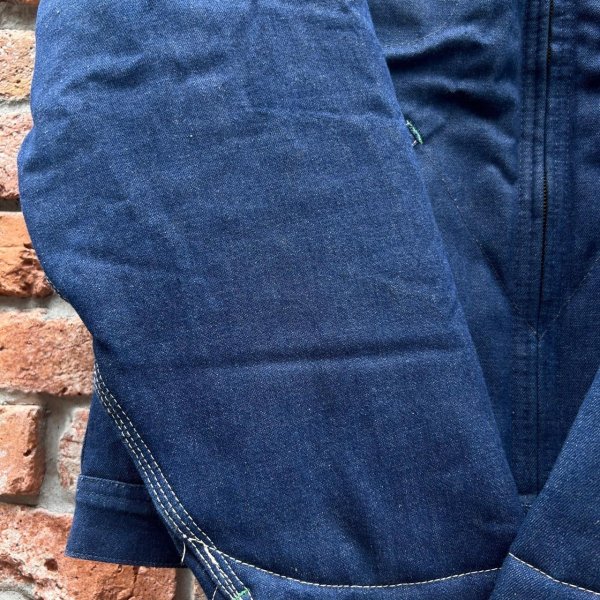 画像12: DEAD STOCK 1970's OSHKOSH Denim Zip-Up Work Jacket Size 42R (12)