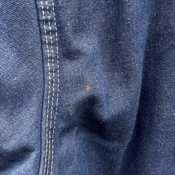 画像21: DEAD STOCK 1970's OSHKOSH Denim Zip-Up Work Jacket Size 42R (21)