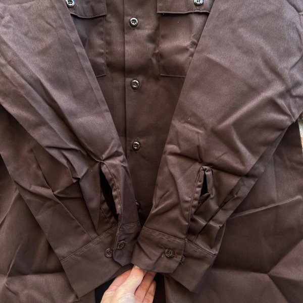 画像7: DEAD STOCK 〜80's Dickies L/S Work Shirt　Size 16 1/2-33 (7)