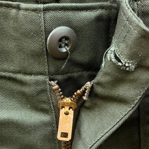 画像3: DEAD STOCK 1982's US Military OG-507 Utility Trousers　Size W29.5 L29.5 (表記W30 L31) (3)
